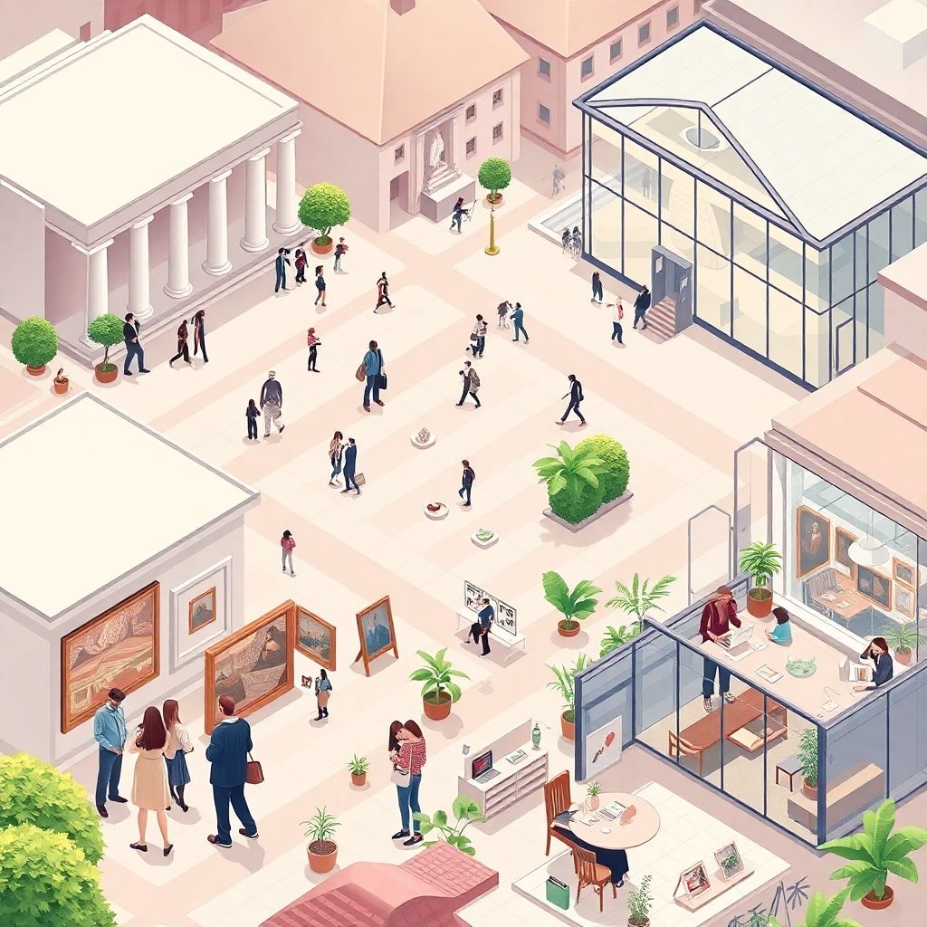 Культурная карта города: интересные маршруты по музеям, галереям и каворкингам