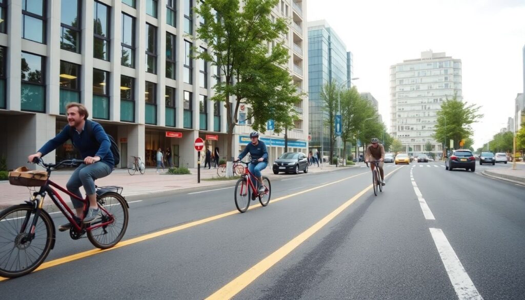 Велодорожки будущего: дизайн и безопасность для пользователей - иллюстрация