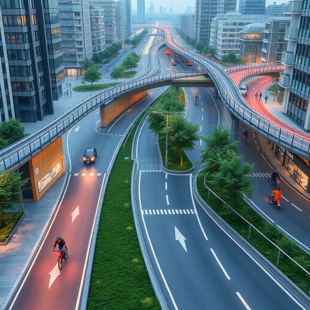 Велодорожки будущего: современный дизайн и повышенная безопасность пользователей