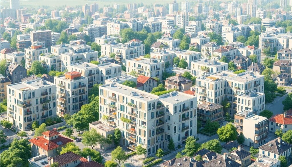 Квартал будущего: модульная застройка и переменная планировка - иллюстрация