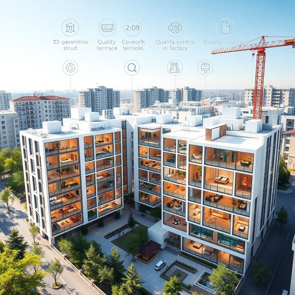 Квартал будущего: модульная застройка и переменная планировка жилья