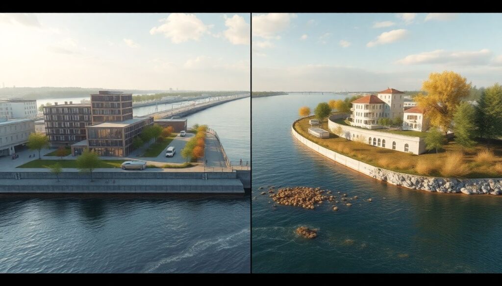 Грандиозные проекты: примеры редизайна набережных - иллюстрация