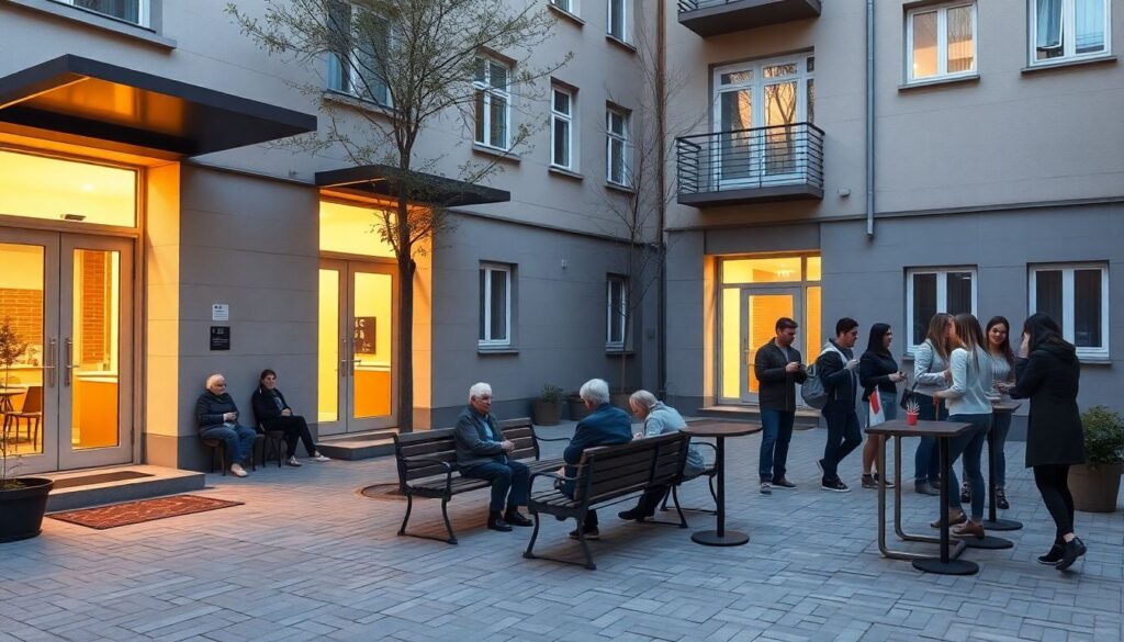 Культура улиц: роль мебельного фасада и городской мебели - иллюстрация