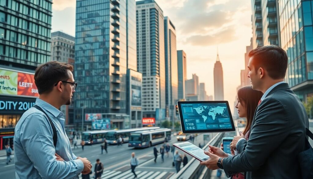 Городская культура в эпоху цифровизации: как технологии меняют повседневную жизнь горожан - иллюстрация