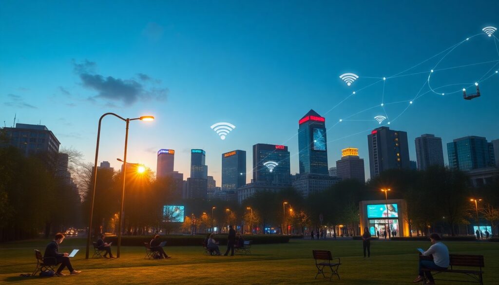 Городская культура в эпоху цифровизации: как технологии меняют повседневную жизнь горожан - иллюстрация