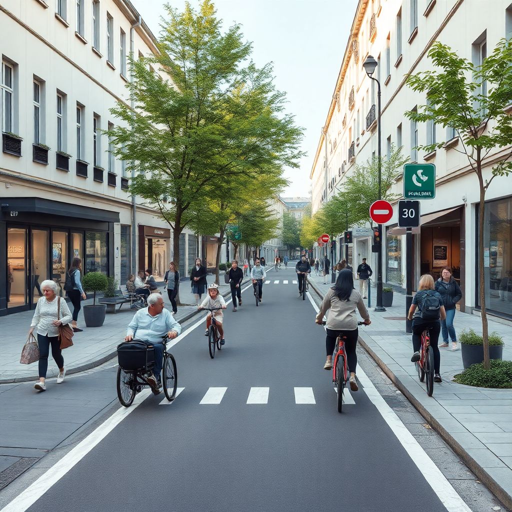 Инклюзивные городские среды: доступная инфраструктура для пешеходов и велосипедистов
