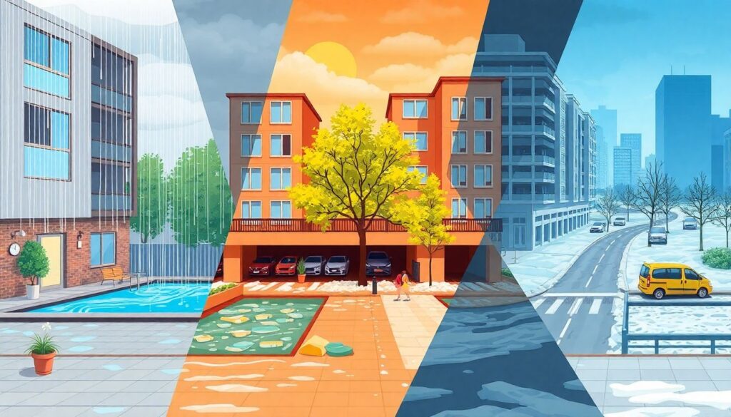 Градостроительство в условиях климатических изменений: адаптация городской среды - иллюстрация