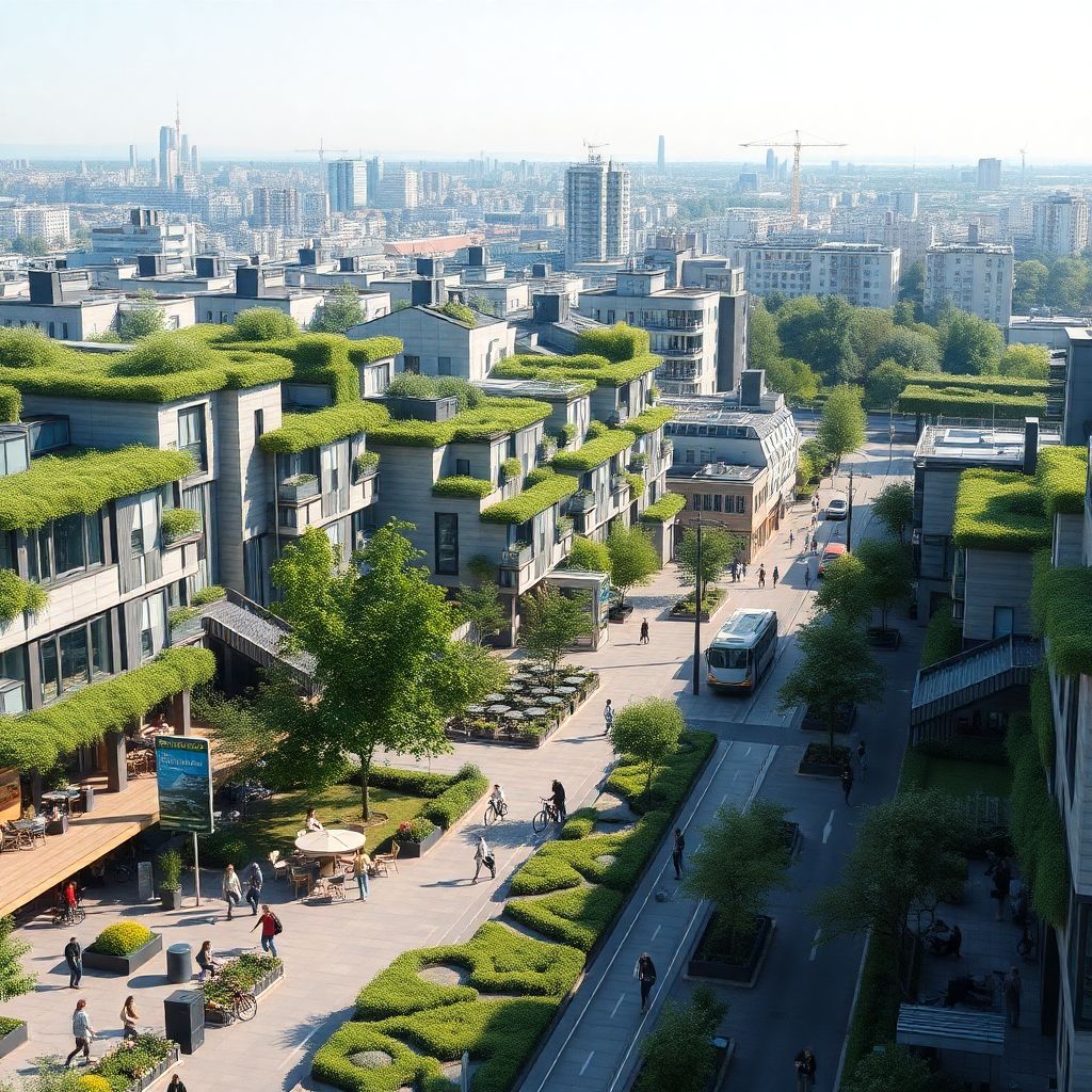 Эко-урбанистика и принципы устойчивого городского планирования в современном городе
