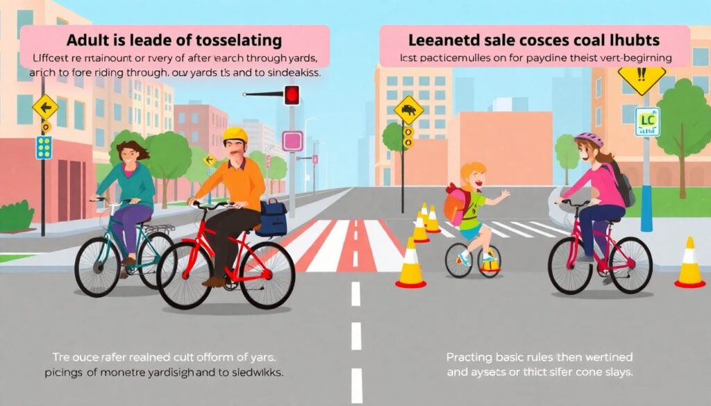 Велотранспорт и безопасность: современные стандарты и обучения - иллюстрация