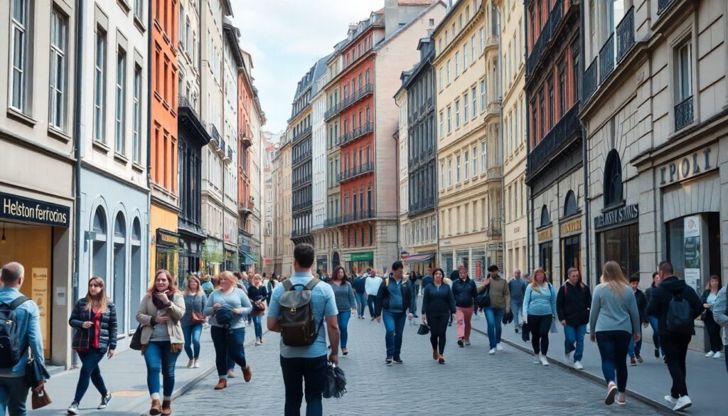 Городские heRitage-центры и маршруты исторических пешеходов - иллюстрация